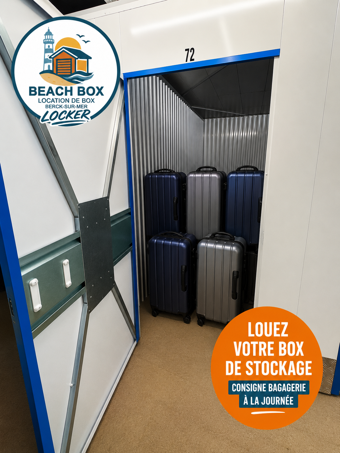 Beach Box Locker - Location de box