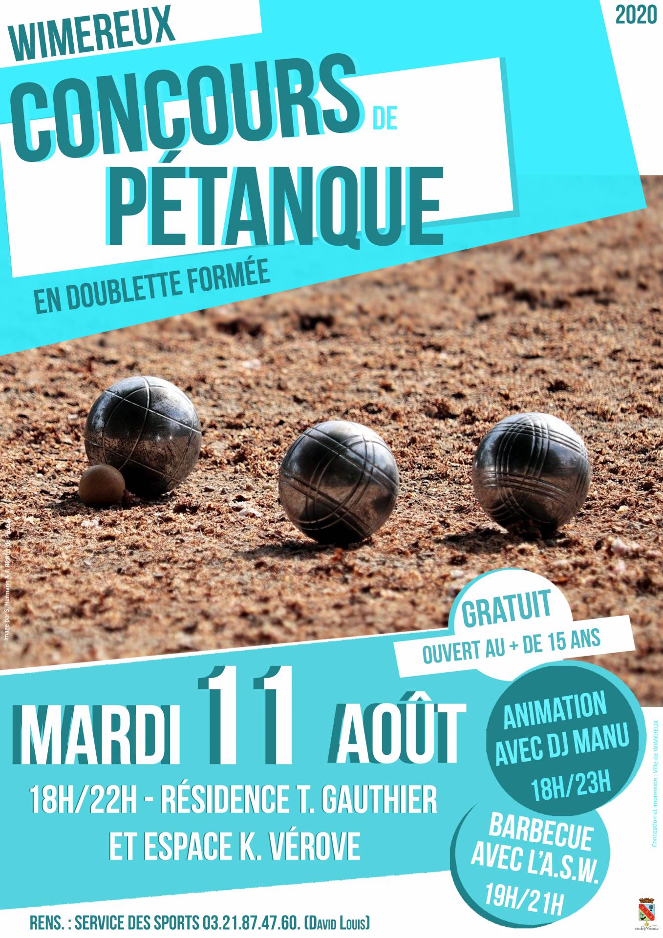 Liste Des Concours De Petanque Nord Pas De Calais CONCOURS DE PETANQUE Wimereux - 11-08-2020 ()