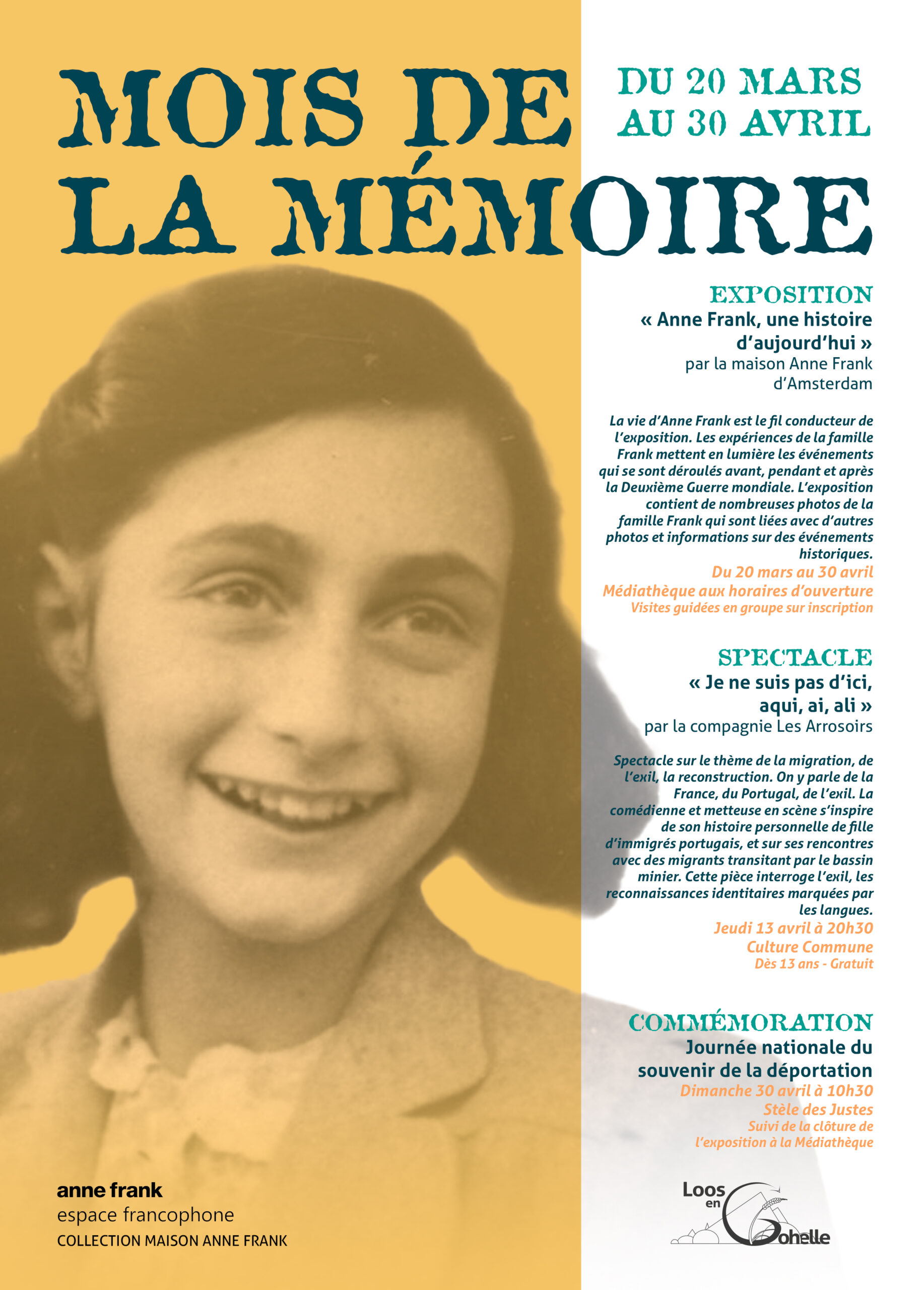 Exposition "Anne Frank, Une Histoire D'aujourd'hui" - Office De ...